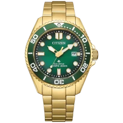 BN0262-59W                                        Promaster Eco-Drive Diver                                        Herren Edelstahl | grün | ø 40.55mm