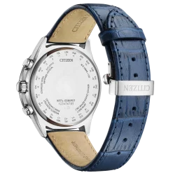 BY1030-09A                                        Eco-Drive                                        Herren Leder | weiß
