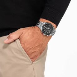BY1018-80E                                        Tsuki-yomi                                        Herren Super Titanium ™ | schwarz | ø 43mm