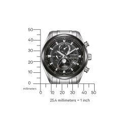 BY1018-80E                                        Tsuki-yomi                                        Herren Super Titanium ™ | schwarz | ø 43mm