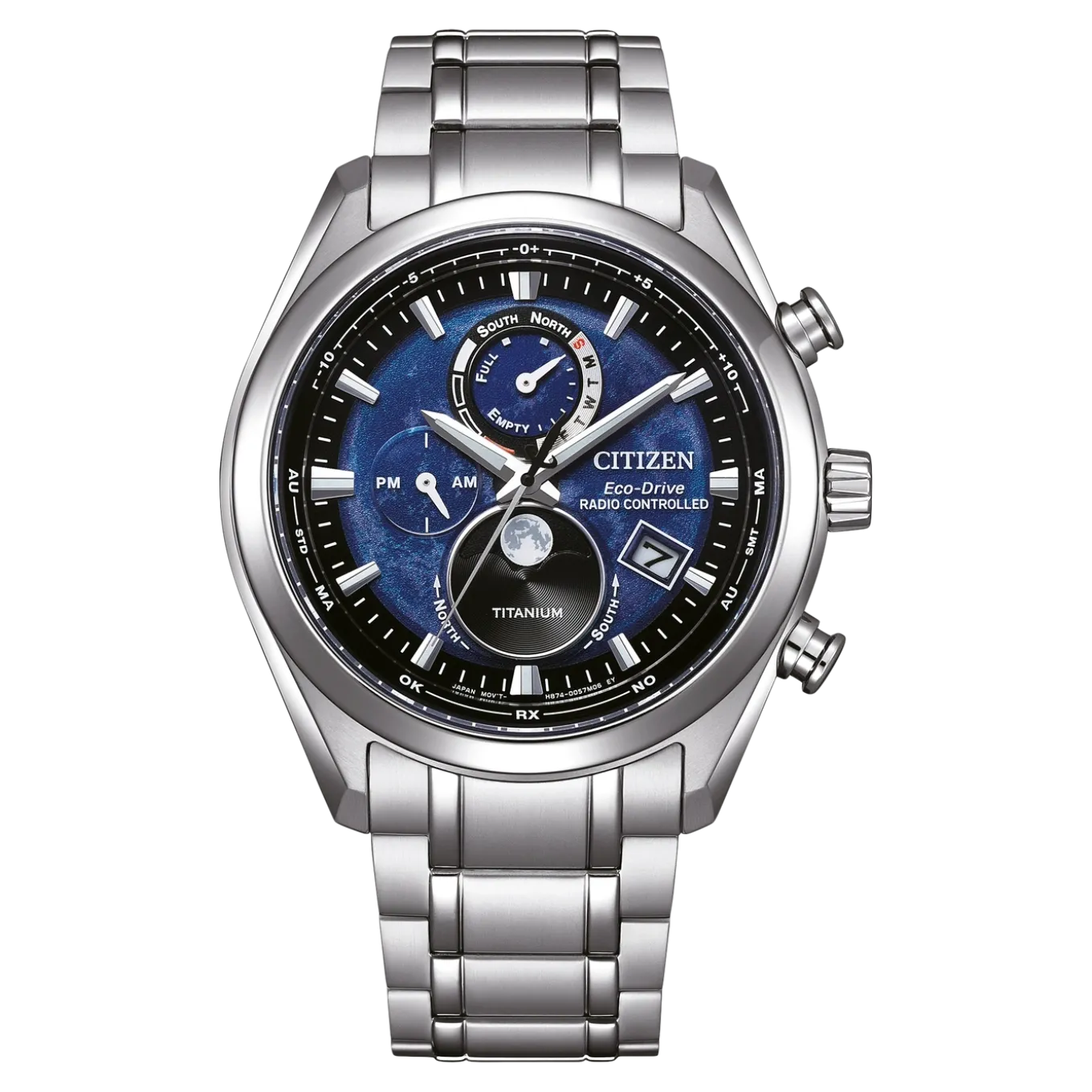 BY1010-81L Tsuki-yomi Herren Super Titanium ™ | blau | ø 43mm