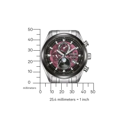 BY1018-80X Tsuki-yomi Herren Super Titanium ™ | rot | ø 43mm