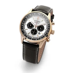 CA4723-03A                                        Eco-Drive                                        Herren Leder | silberfarben | ø 42mm