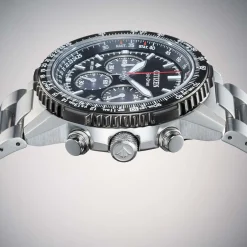 CA4664-60E Eco-Drive Herren Edelstahl | schwarz | ø 39.98mm