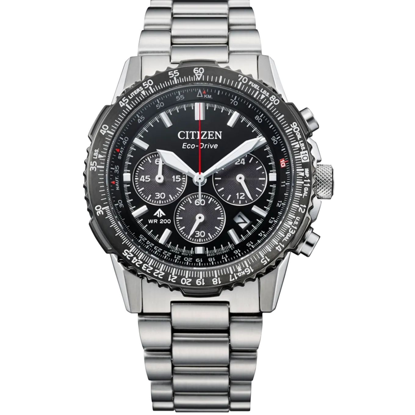 CA4664-60E Eco-Drive Herren Edelstahl | schwarz | ø 39.98mm