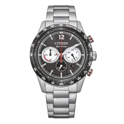 CA4714-55E                                        Eco-Drive                                        Herren Edelstahl | schwarz | ø 39.9mm