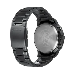 CA0695-84E               Herren Edelstahl | schwarz | ø 44mm