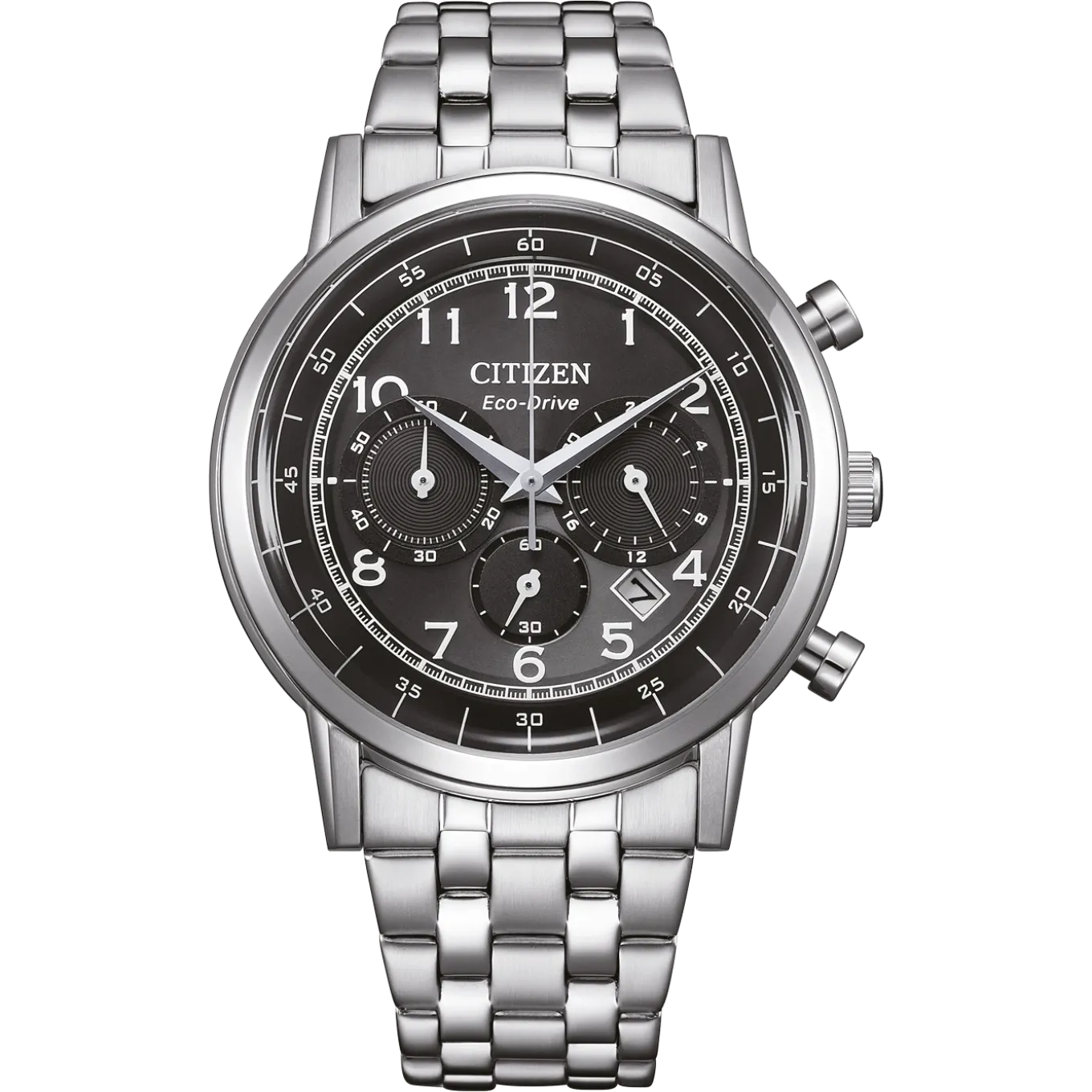 CA4630-53E Herren Edelstahl | schwarz | ø 42mm