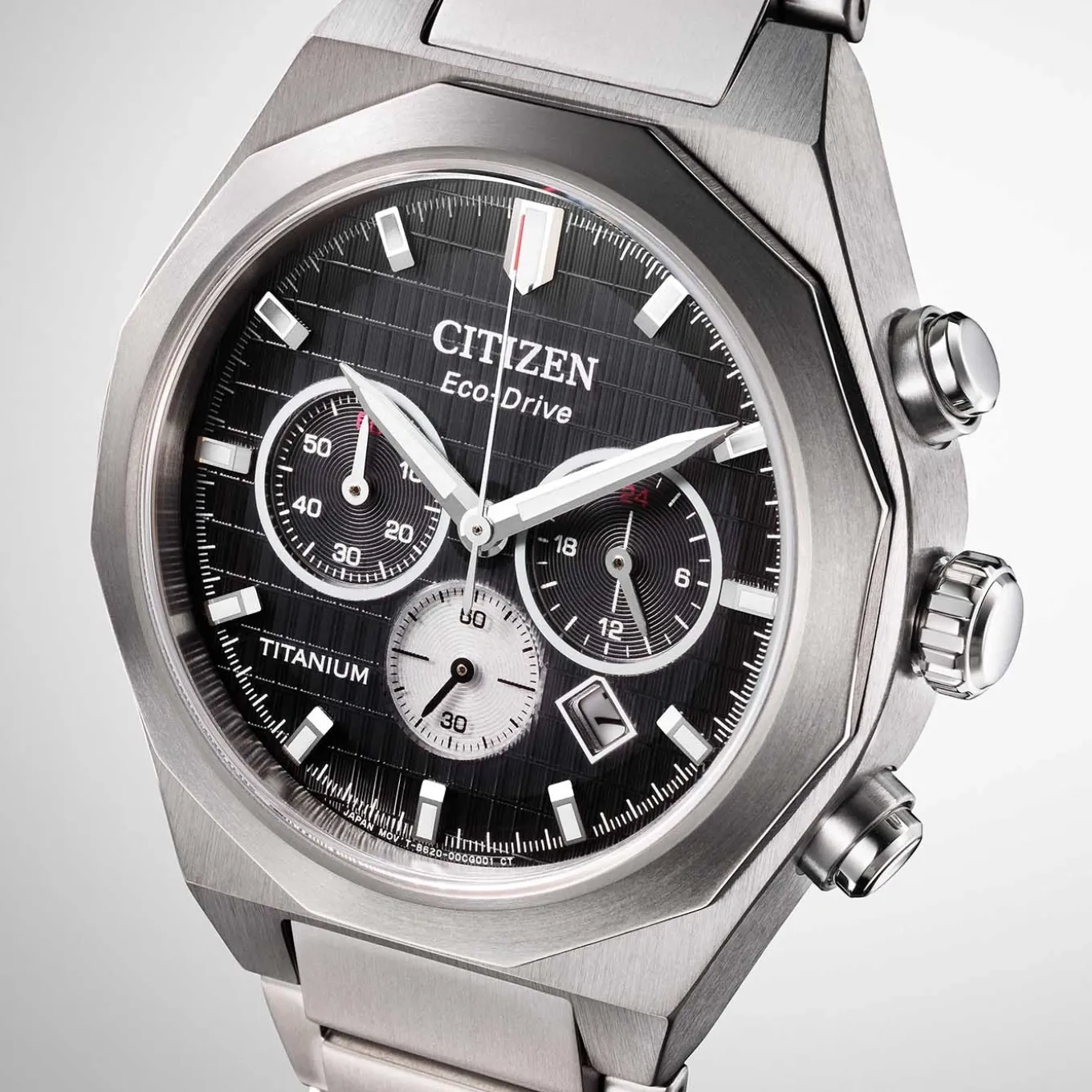 CA4690-51E Super Titanuim Zenshin Senkei Herren Super Titanium ™ | schwarz | ø 41mm