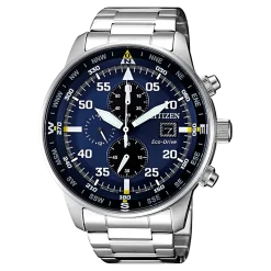 CA0690-88L Herren Edelstahl | blau | ø 44mm