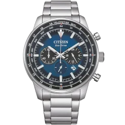 CA4500-91L Herren Edelstahl | blau | ø 44mm