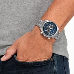 CA4560-81L               Herren Edelstahl | blau | ø 44.8mm