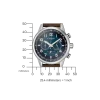 CA4420-13L               Herren Leder | blau | ø 43.1mm