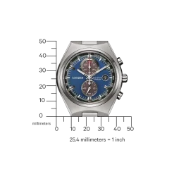 CA7090-87L               Herren Super Titanium ™ | blau | ø 43mm