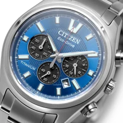 CA4750-51L               Herren Super Titanium ™ Eco-Drive blau ø 40mm