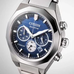 CA4691-59L Super Titanuim Zenshin Senkei Herren Super Titanium ™ | blau | ø 41mm