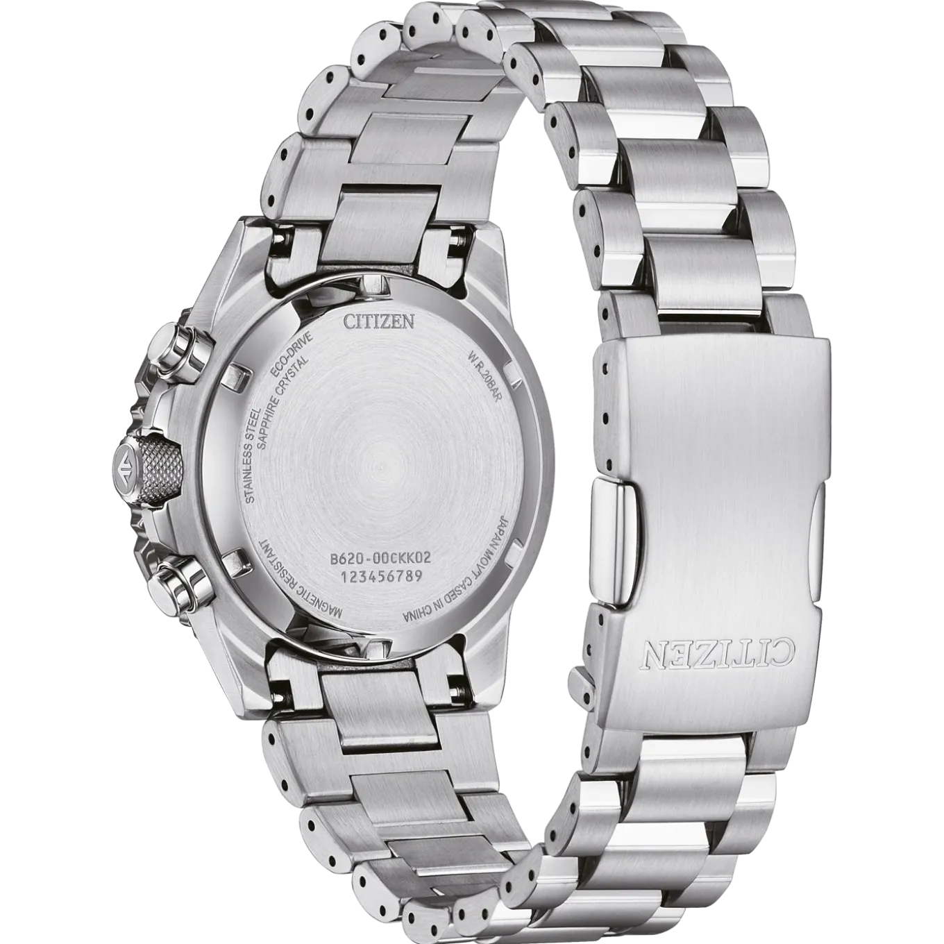 CA4664-60W Promaster Eco-Drive Herren Edelstahl | grün | ø 40mm