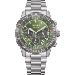 CA4664-60W Promaster Eco-Drive Herren Edelstahl | grün | ø 40mm