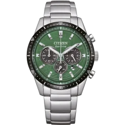 CA4624-56X               Herren Edelstahl | grün | ø 39mm
