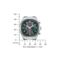CA0459-79X               Herren Edelstahl | grün | ø 38 40mm