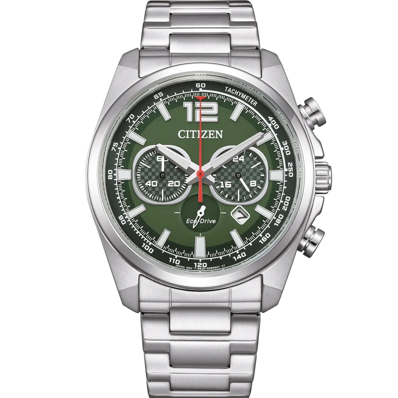 CA4640-50X Herren Edelstahl | grün | ø 41mm