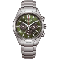 CA4750-51X               Herren Super Titanium ™ Eco-Drive grün ø 40mm