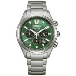 CA4750-51X               Herren Super Titanium ™ Eco-Drive grün ø 40mm