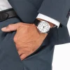 CB0250-17A               Herren Leder | weiß | ø 43mm