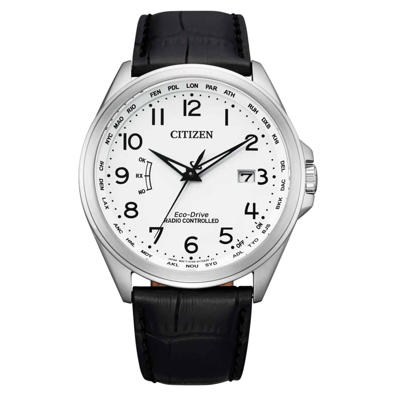 CB0250-17A Herren Leder | weiß | ø 43mm