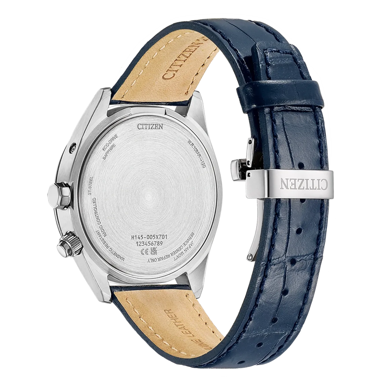 CB0270-10A Herren Leder | weiß | ø 43mm
