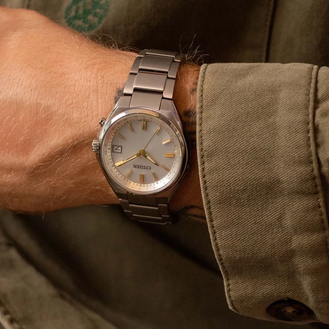 CB1160-55A Radio Controlled Herren Super Titanium ™ | elfenbein | ø 37.5mm