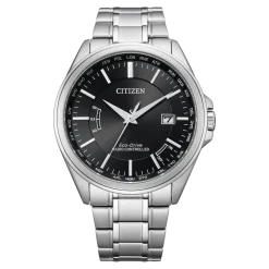 CB0250-84E Herren Edelstahl | schwarz | ø 43mm