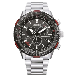 CB5001-57E               Herren Edelstahl | schwarz | ø 47mm