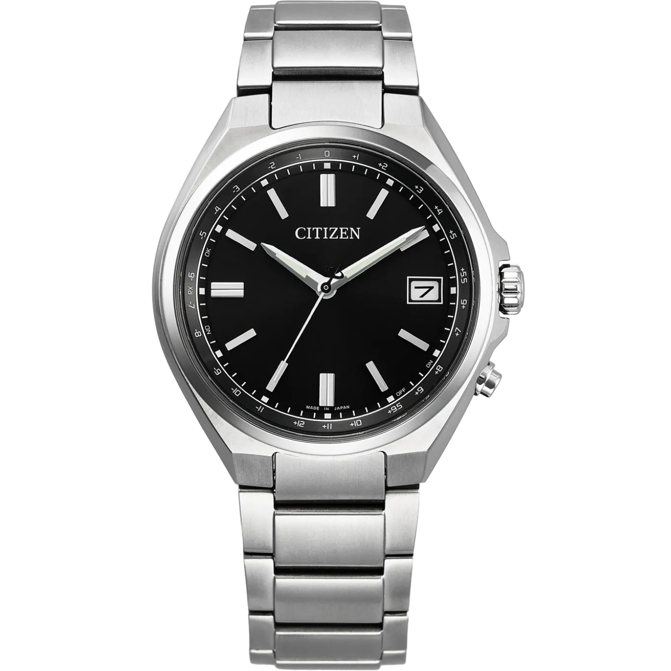 CB1160-55E Radio Controlled Herren Super Titanium ™ | schwarz | ø 37.5mm