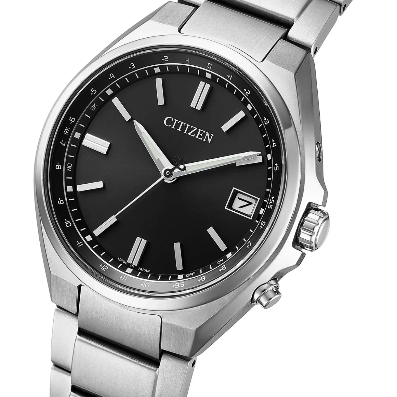 CB1160-55E Radio Controlled Herren Super Titanium ™ | schwarz | ø 37.5mm
