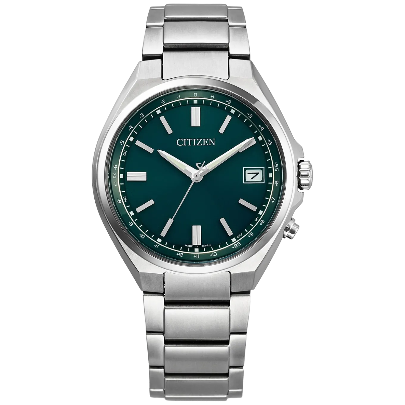 CB1160-55W Radio Controlled Herren Super Titanium ™ | grün | ø 37.5mm
