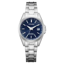 EC1180-81L               Damen Edelstahl | blau | ø 29mm