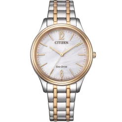 EM0416-78A               Damen Edelstahl | weiß | ø 34mm