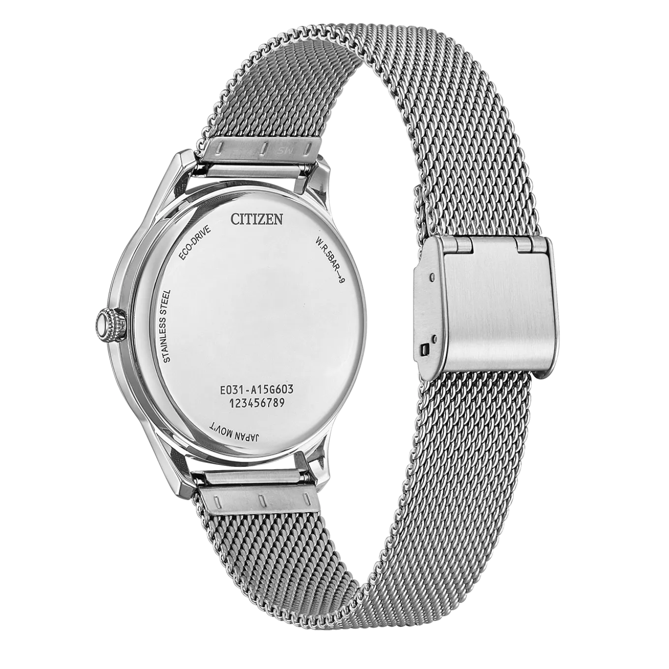 EM1220-82A Eco-Drive Damen Edelstahl | weiß | ø 34mm