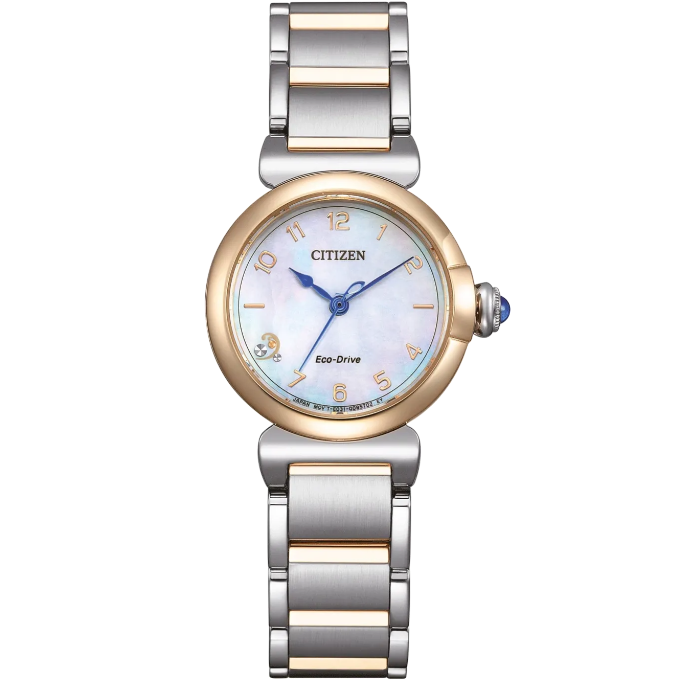 EM1136-87D Citizen L Damen Edelstahl | perlmutt weiß | ø 26mm