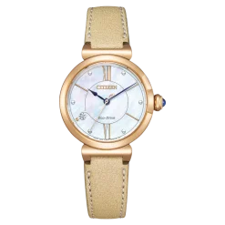 EM1073-18D               Damen Apfel Material | perlmutt weiß | ø 29mm