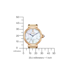 EM1073-18D               Damen Apfel Material | perlmutt weiß | ø 29mm
