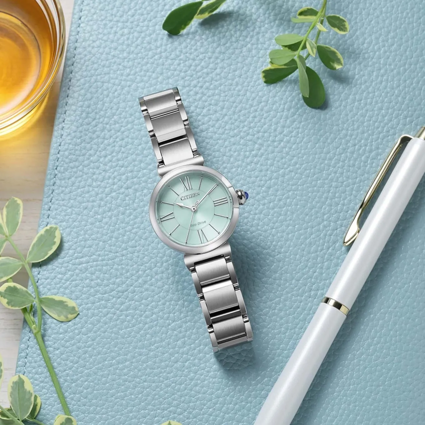 EM1070-83L Citizen L Damen Edelstahl | grün | ø 29.5mm