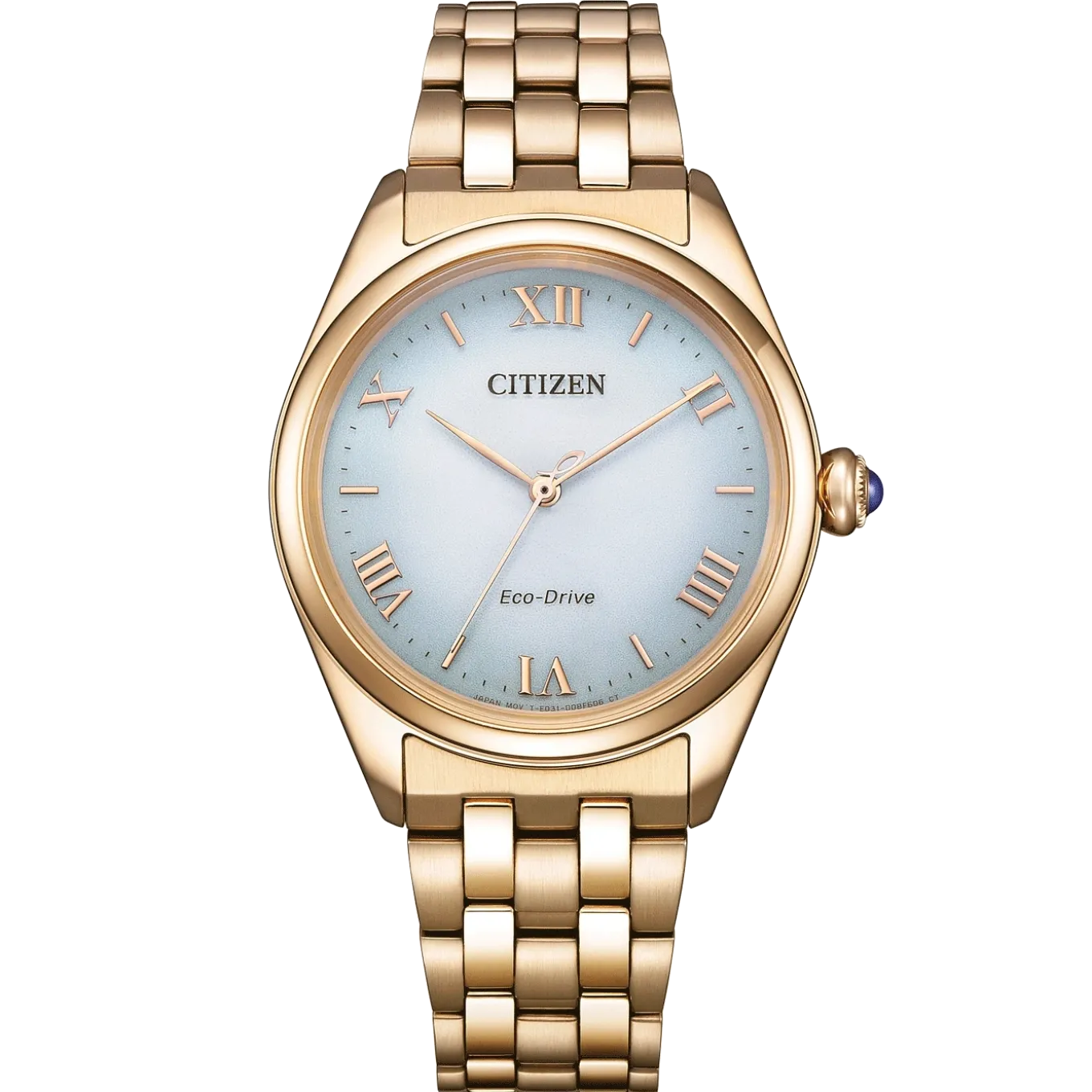 EM1143-81X Citizen L Damen Edelstahl | grün | ø 33mm