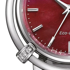 EM1090-78X Damen Edelstahl | rot | ø 31.2mm