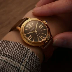 EM1163-09X               Herren Apfel Material | braun | ø 30mm
