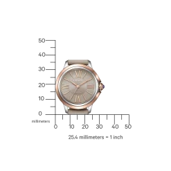 EM1166-01Z                                        Citizen L                                        Damen Ecopet® Synthetisches Material | grau | ø 30mm