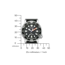 EO2020-08E                                        Promaster Eco-Drive Diver                                        Damen Gummiband (Urethan) | schwarz | ø 36.5mm