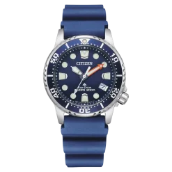 EO2021-05L                                        Promaster Eco-Drive Diver                                        Damen Gummiband (Urethan) | blau | ø 36.5mm