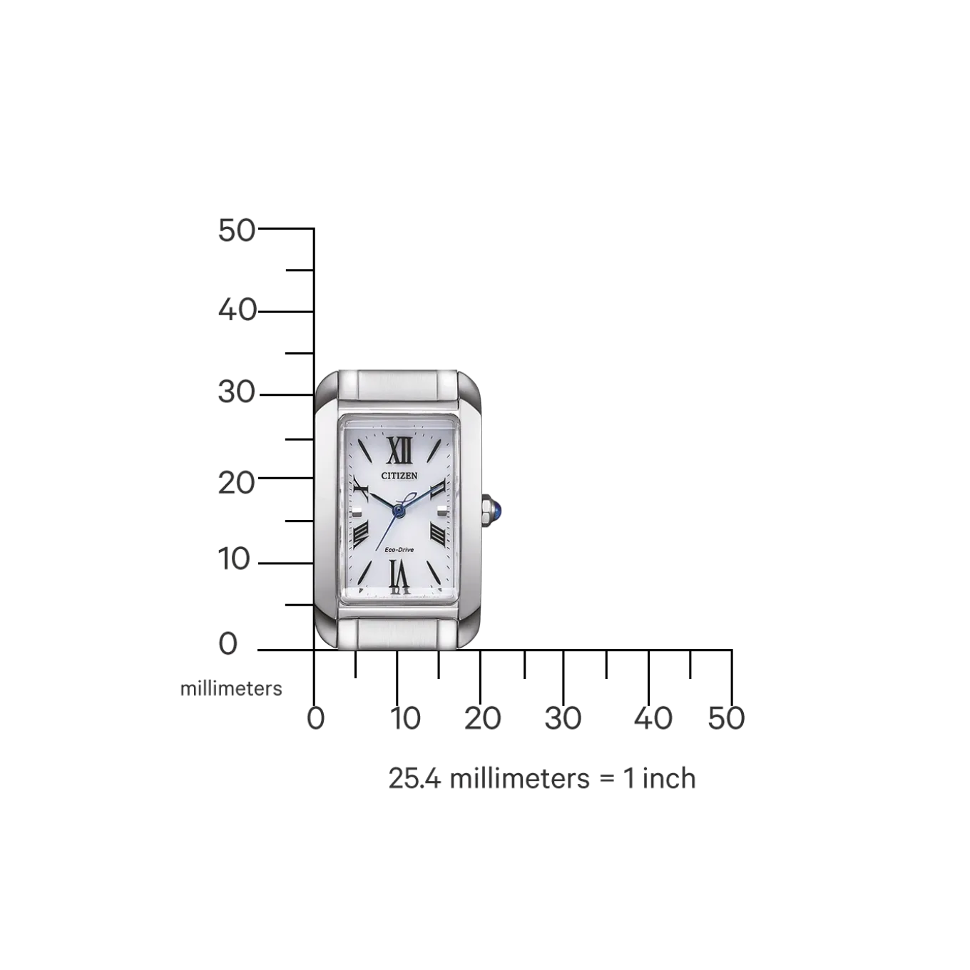 EW5620-55A Citizen L Damen Edelstahl | silberfarben | ø 19mm